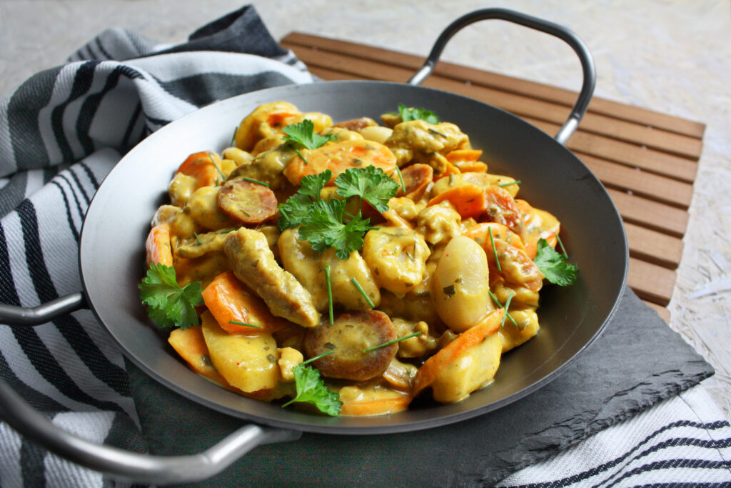 Herzhafte Gnocchi Pfanne Mit Bunten Mohren Toastenstein Com