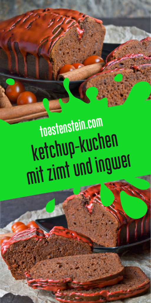 Ketchup-Kuchen mit Ingwer und Orange