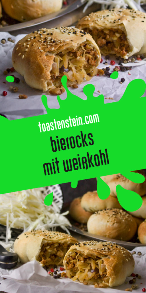 Bierocks - Gefüllte Brötchen mit Weißkohl | Toastenstein