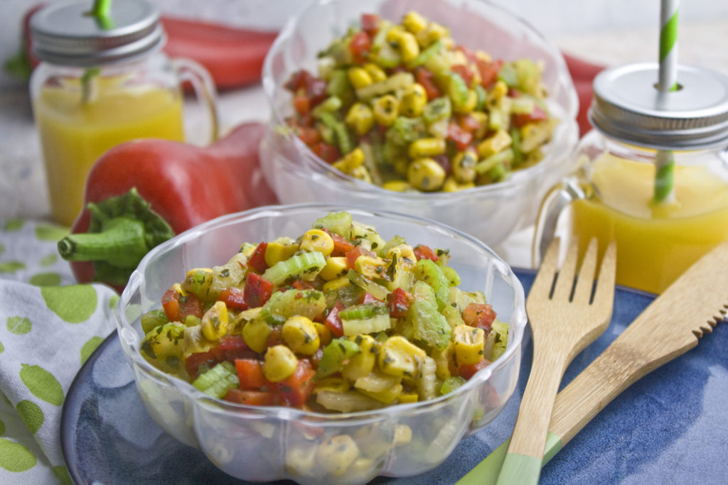 Scharfer Sellerie-Mais-Salat - Für die Grillsaison | Toastenstein