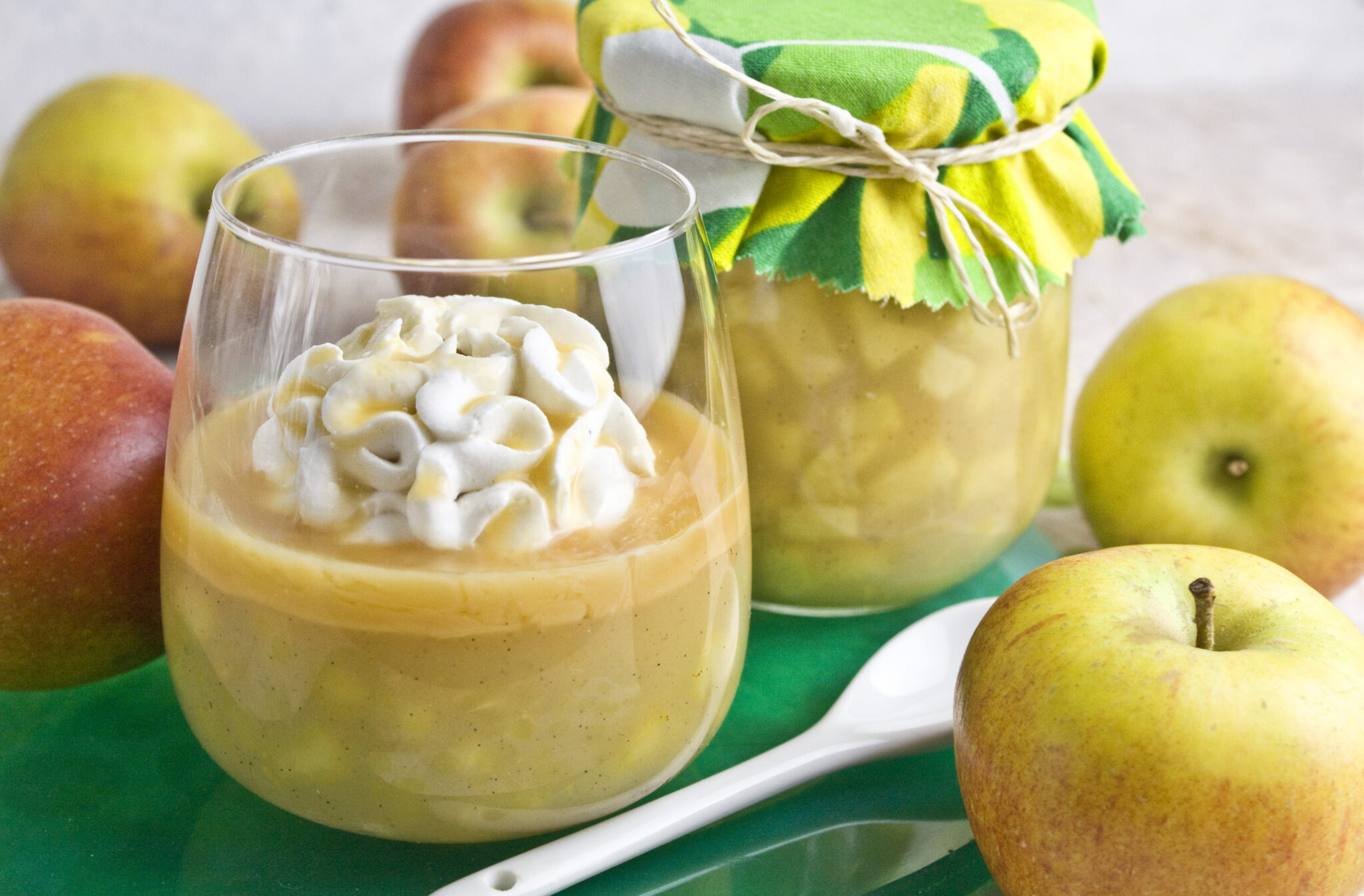 Apfel-Grütze mit Vanille und Ingwer - Toastenstein.com