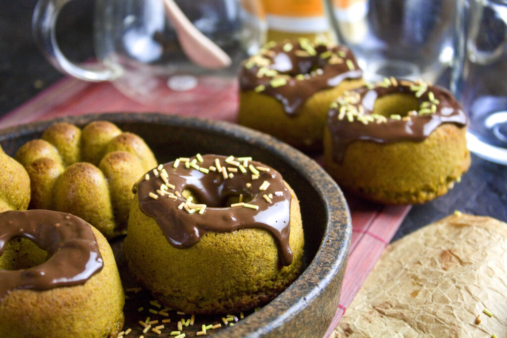 Gebackene Kurkuma-Latte-Donuts | Toastenstein