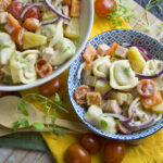 Veganer Tortellini-Hawaii-Salat